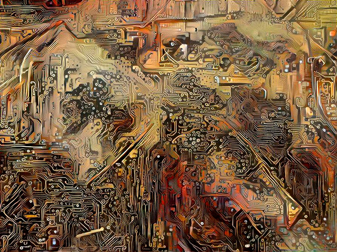 Tierra marrón. Fotografía experimental, impresa sobre lienzo, 80X60 cm 2021